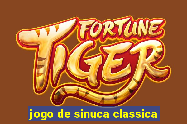 jogo de sinuca classica